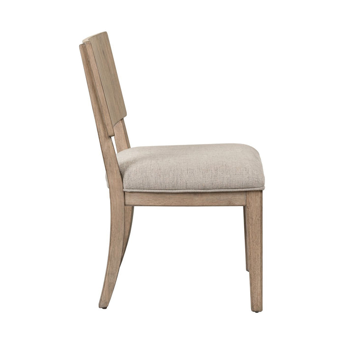 Proximity Place Panel Back Side Chair (RTA) - Plourde Furniture Co (Caribou, ME)