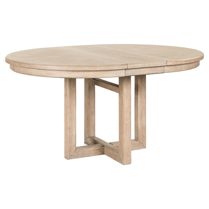 Proximity Place Pedestal Table Set - Plourde Furniture Co (Caribou, ME)