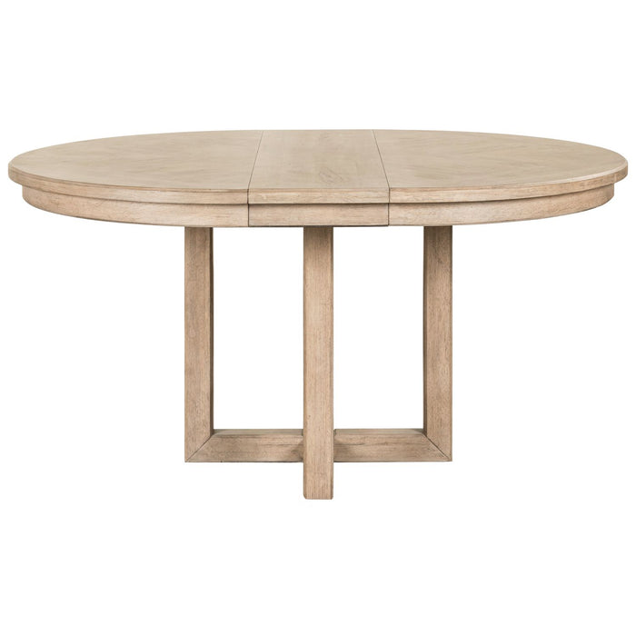 Proximity Place Pedestal Table Set - Plourde Furniture Co (Caribou, ME)