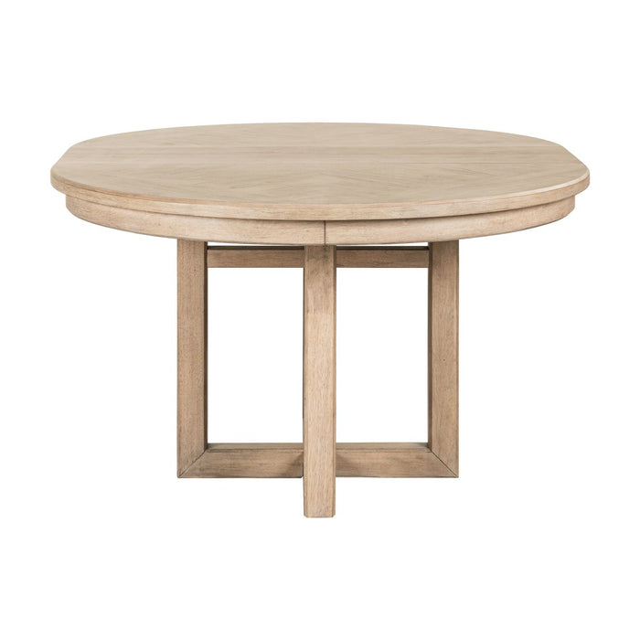 Proximity Place Pedestal Table Set - Plourde Furniture Co (Caribou, ME)