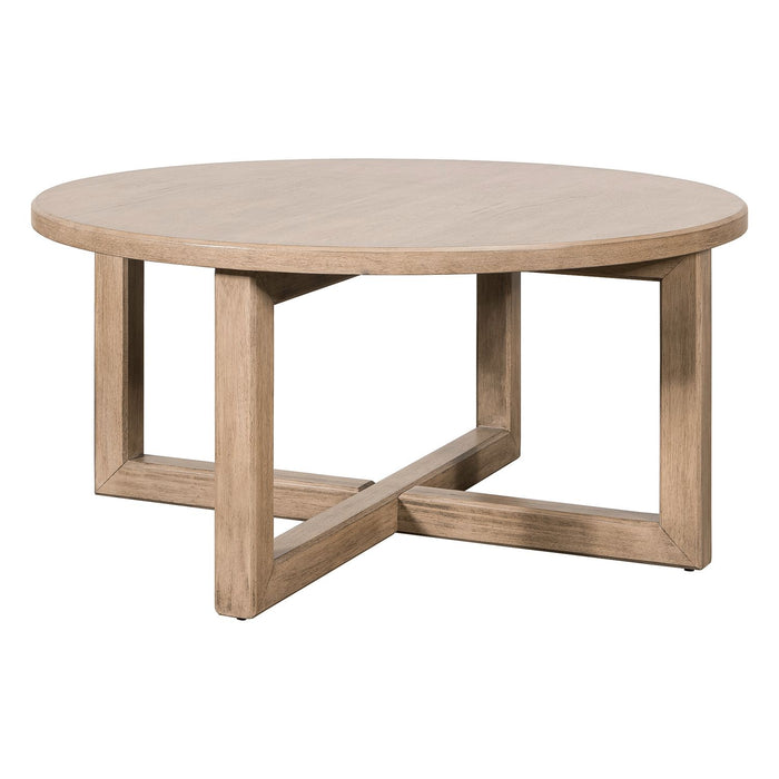 Proximity Place Round Cocktail Table - Plourde Furniture Co (Caribou, ME)