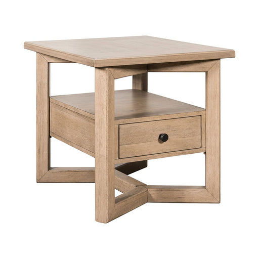 Proximity Place Rectangular End Table - Plourde Furniture Co (Caribou, ME)