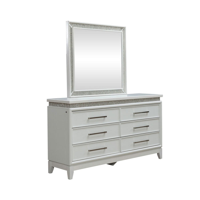 Reflections Dresser & Mirror - Plourde Furniture Co (Caribou, ME)