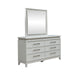 Reflections Dresser & Mirror - Plourde Furniture Co (Caribou, ME)