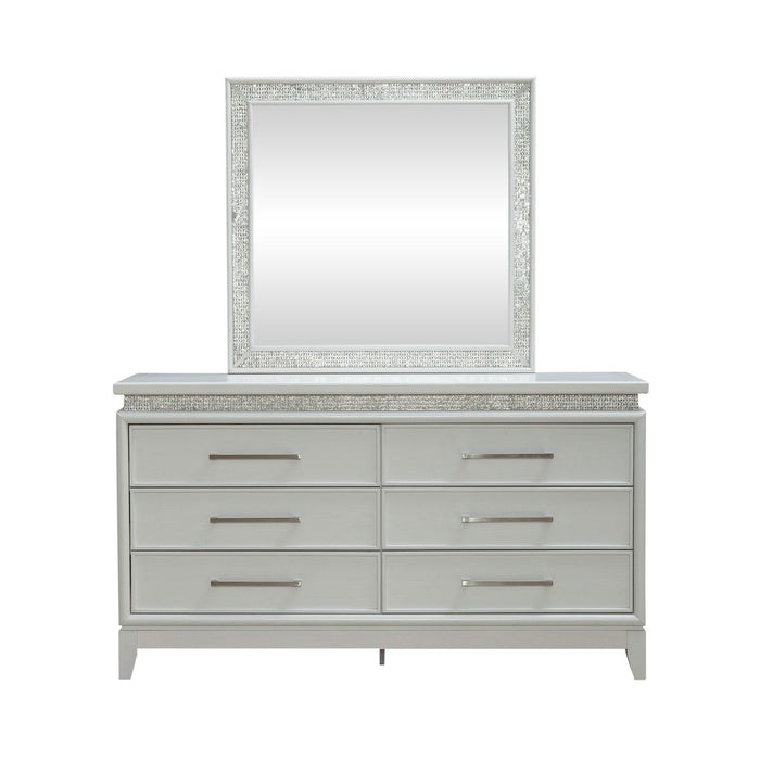 Reflections Dresser & Mirror - Plourde Furniture Co (Caribou, ME)