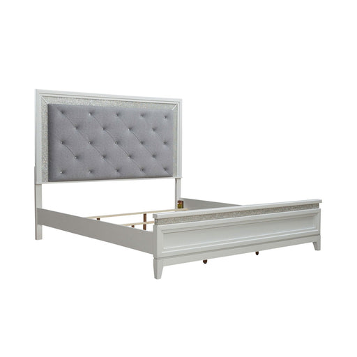 Reflections King Uph Bed - Plourde Furniture Co (Caribou, ME)