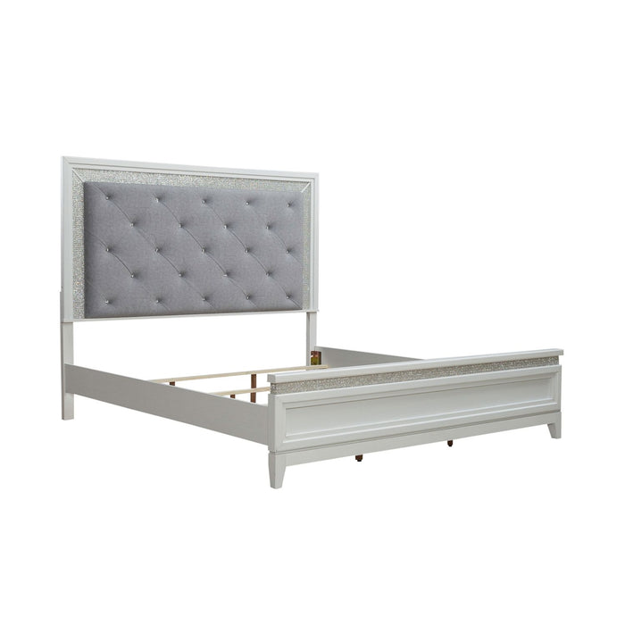 Reflections King Uph Bed - Plourde Furniture Co (Caribou, ME)
