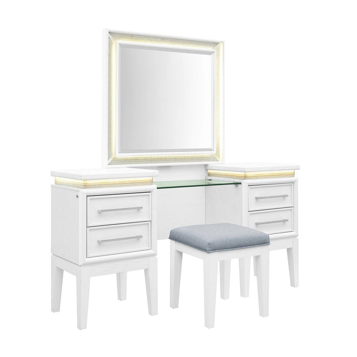 Reflections 3 Piece Vanity Set - Plourde Furniture Co (Caribou, ME)