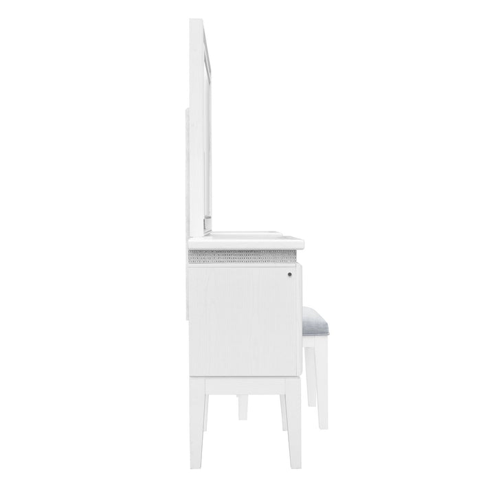 Reflections 3 Piece Vanity Set - Plourde Furniture Co (Caribou, ME)