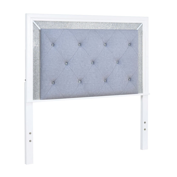 Reflections Full Uph Panel HB w/ Lights - Plourde Furniture Co (Caribou, ME)