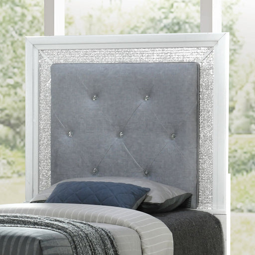Reflections Full Uph Panel HB w/ Lights - Plourde Furniture Co (Caribou, ME)