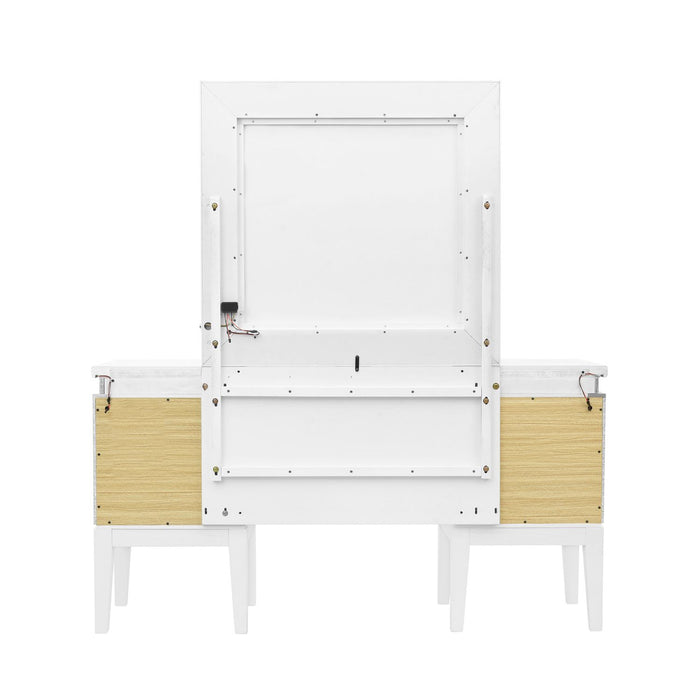 Reflections Vanity - Plourde Furniture Co (Caribou, ME)