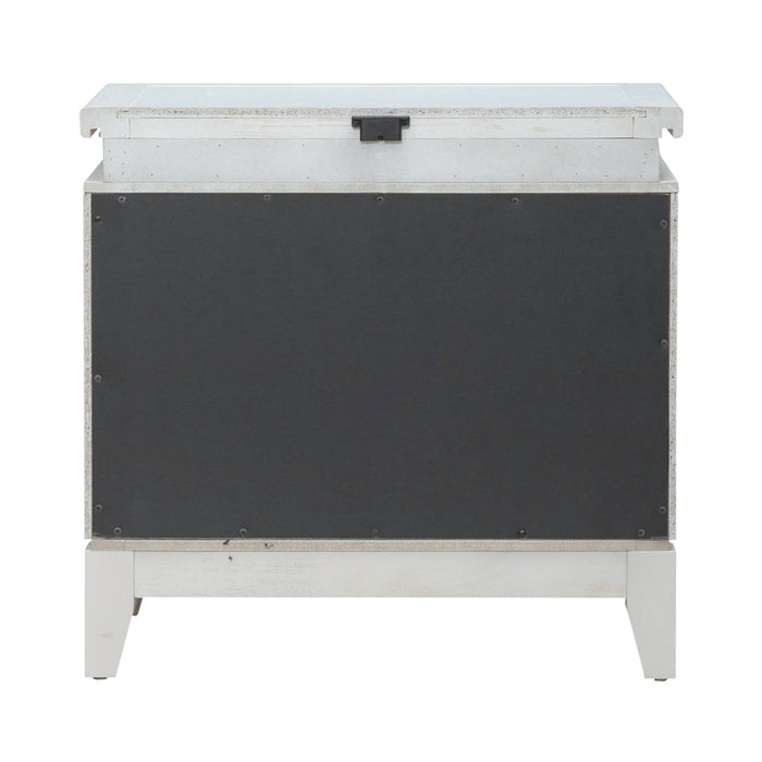 Reflections Nightstand w/ Lights and Charging Station - Plourde Furniture Co (Caribou, ME)