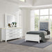 Reflections Full Uph Bed, Dresser & Mirror - Plourde Furniture Co (Caribou, ME)