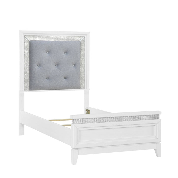 Reflections Twin Uph Bed - Plourde Furniture Co (Caribou, ME)