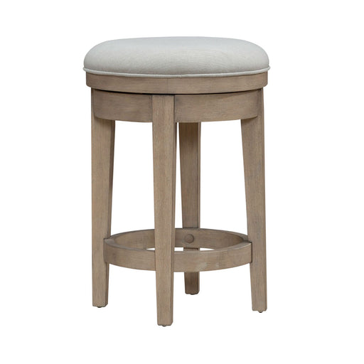 Brentwood Uph Swivel Console Stool - Plourde Furniture Co (Caribou, ME)