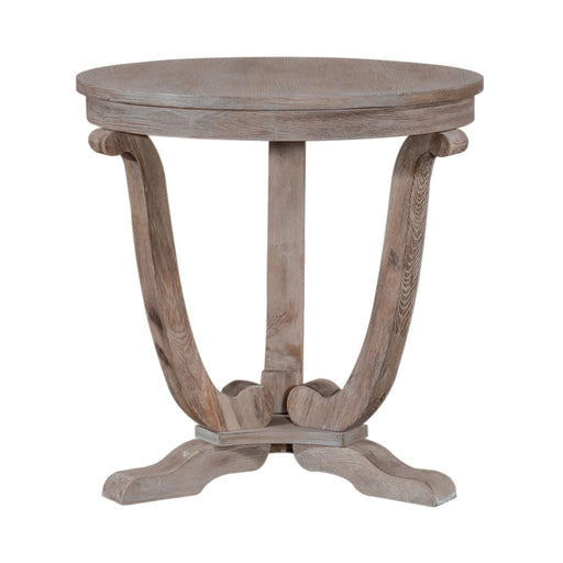 Greystone Mill End Table in Stone White image