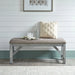 Newport Dining Bench in Smokey Grey image