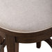 Mill Creek Console Swivel Stool in Peppercorn - Plourde Furniture Co (Caribou, ME)