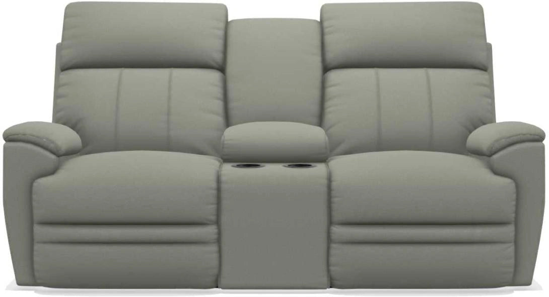 La-Z-Boy Talladega Platinum La-Z-Time Full Reclining Loveseat With Console