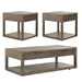 Bartlett Field 3 Piece Set (1-Cocktail 2-End Tables) - Plourde Furniture Co (Caribou, ME)