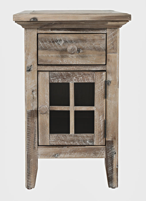 Rustic Shores Power Chairside Table