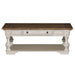 Morgan Creek Cocktail Table in Antique White image