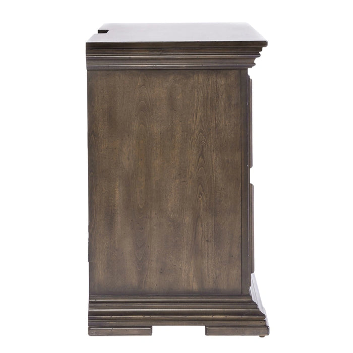 Big Valley 2 Drawer Night Stand w/ Charging Station image