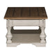 Morgan Creek Cocktail Table in Antique White image