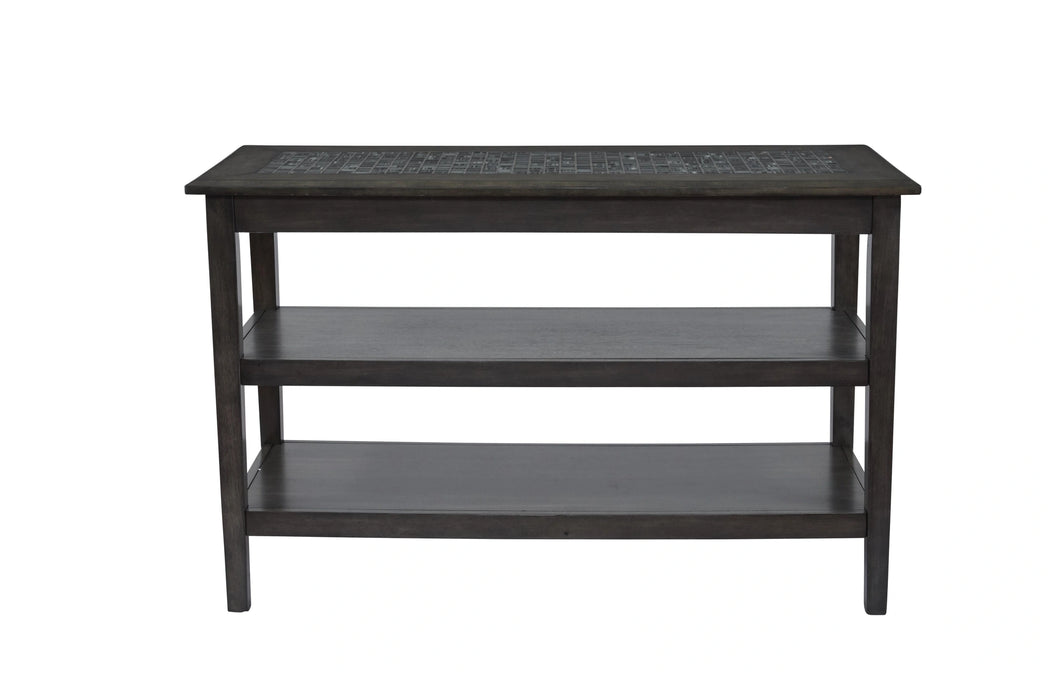 Grey Mosaic Sofa Table