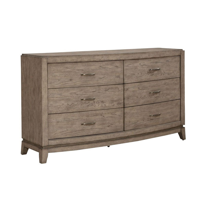 Liberty Furniture Avalon 6 Drawer Dresser in Burnished Beige image
