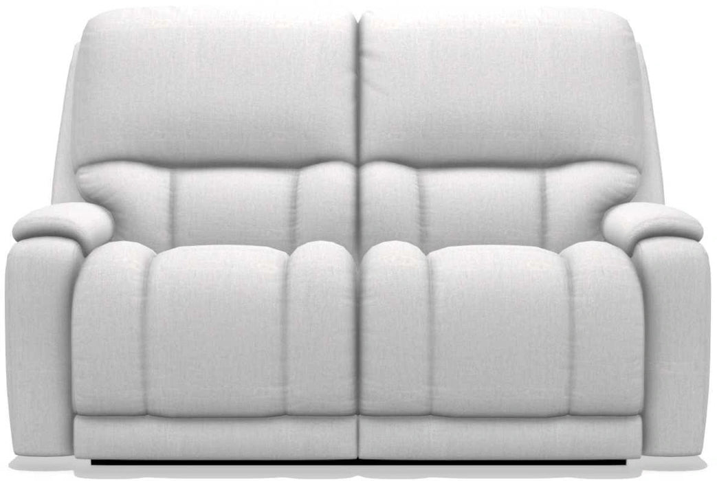 La-Z-Boy Greyson Muslin Reclining Loveseat with Headrest