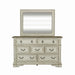 Abbey Park Mirror in Antique White image