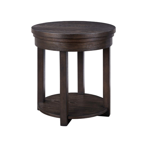 Weston Round End Table - Plourde Furniture Co (Caribou, ME)
