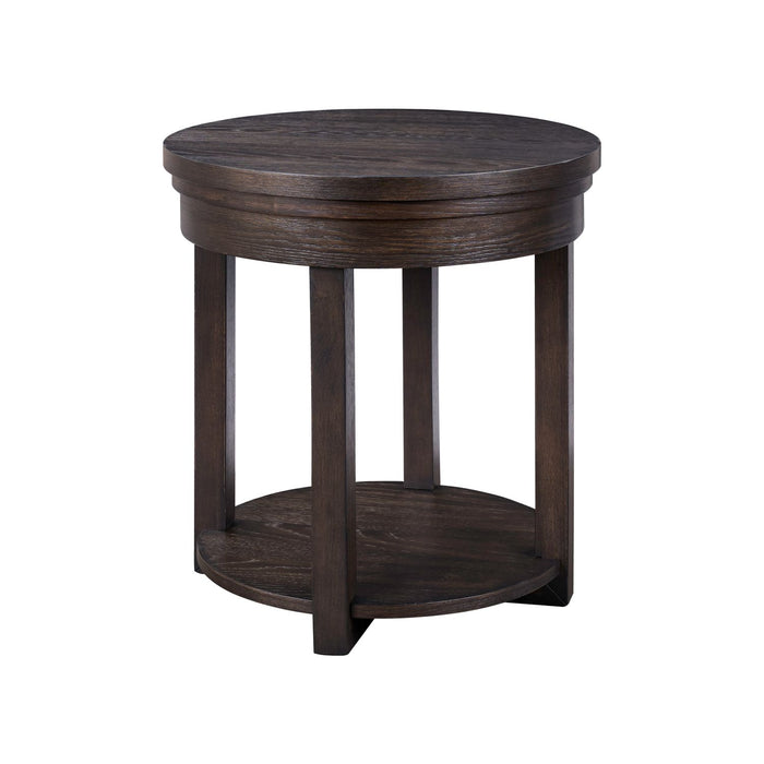 Weston Round End Table - Plourde Furniture Co (Caribou, ME)