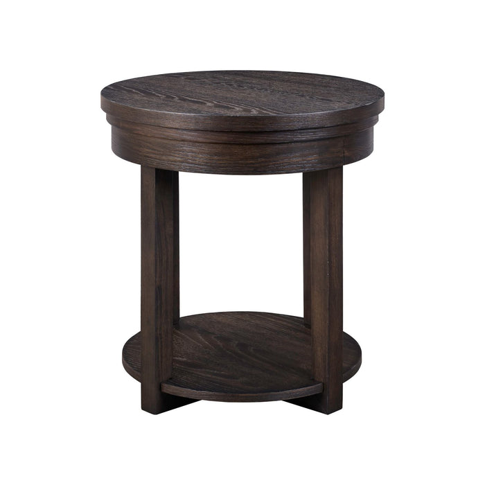 Weston Round End Table - Plourde Furniture Co (Caribou, ME)