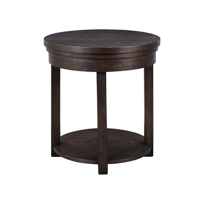 Weston Round End Table - Plourde Furniture Co (Caribou, ME)