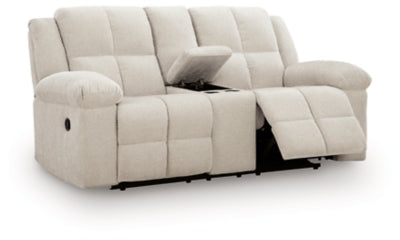 Orlen Reclining Loveseat with Console - Plourde Furniture Co (Caribou, ME)