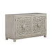 Sundance 2 Door Accent Cabinet in Antique Linen image