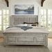 Heartland King Opt California Panel Bed, Dresser & Mirror, Chest, Night Stand - Plourde Furniture Co (Caribou, ME)