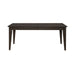 Midland Falls Rectangular Leg Table in ustic Brown - Plourde Furniture Co (Caribou, ME)