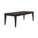 Midland Falls Rectangular Leg Table in ustic Brown - Plourde Furniture Co (Caribou, ME)