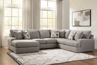 Lindon Sectional with Chaise - Plourde Furniture Co (Caribou, ME)