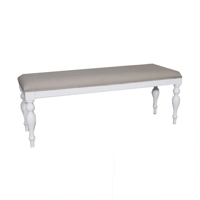 Summer House Bench in Oyster White image