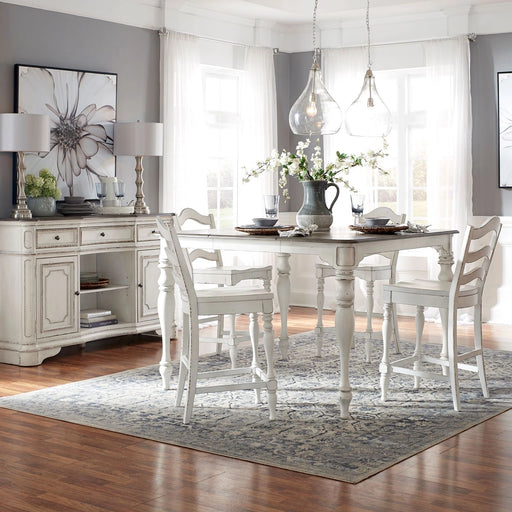 Magnolia Manor 5 Piece Gathering Table Set image