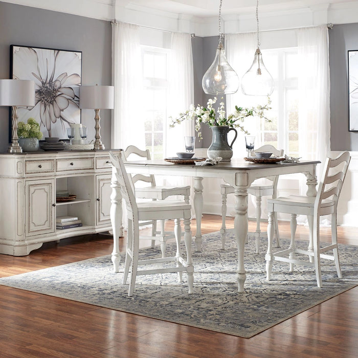 Magnolia Manor 5 Piece Gathering Table Set image