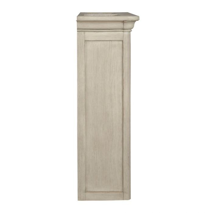 Farmhouse Reimagined Credenza Hutch in Antique White image