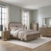 Hickory Grove Uph Bed, Dresser & Mirror, Chest, Night Stand image