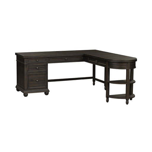Harvest Home Opt L Shaped Desk Set - Plourde Furniture Co (Caribou, ME)