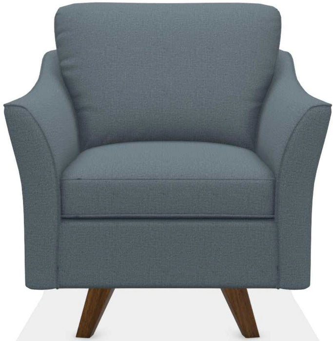 La-Z-Boy Reegan Denim High Leg Swivel Chair
